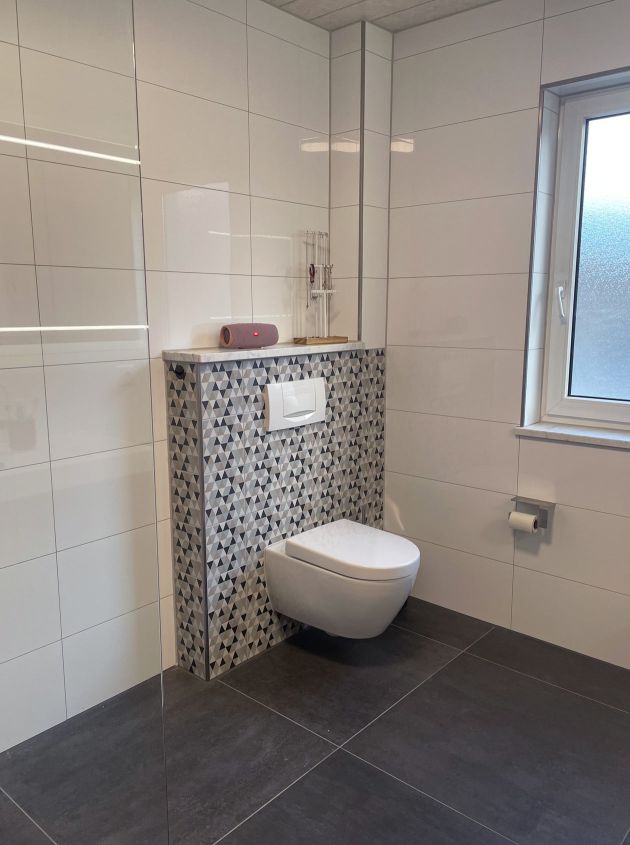 WC Bereich als Eyecatcher